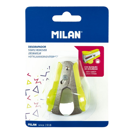 BLISTER DESGRAPADOR MILAN SERIE ACID COLOR AMARILLO