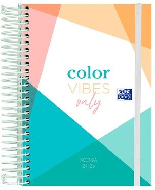 AGENDA ESCOLAR OXFORD COLORBLOCK T/EXTRADURA 2024-2025