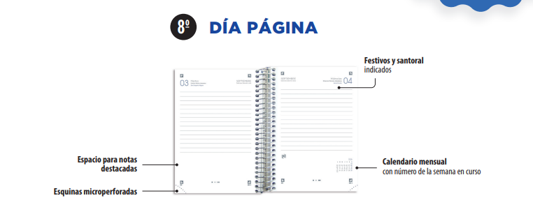 AGENDA ESCOLAR OXFORD COLORBLOCK T/EXTRADURA 2024-2025