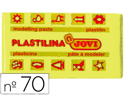 PASTILLA DE PLASTILINA 50gr JOVI