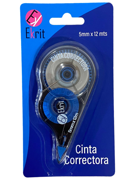 EKRIT CINTA CORRECTORA 5MMX12M BLISTER