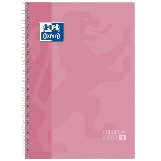 OXFORD CUADERNO CLASSIC EUROPEANBOOK 1 WRITE&ERASE 80 HOJAS A4+ 5X5MM MICROPERFORADO TAPA EXTRADURA