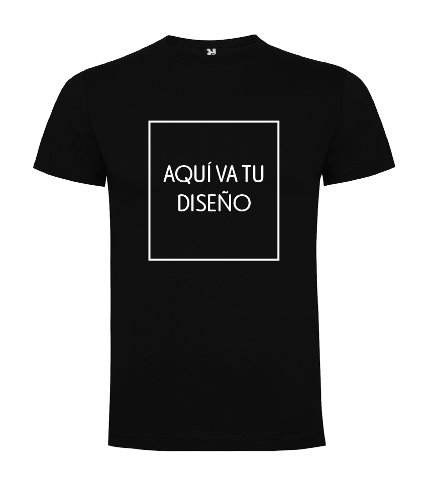 PERSONALIZA TU CAMISETA (TALLAS ADULTOS)