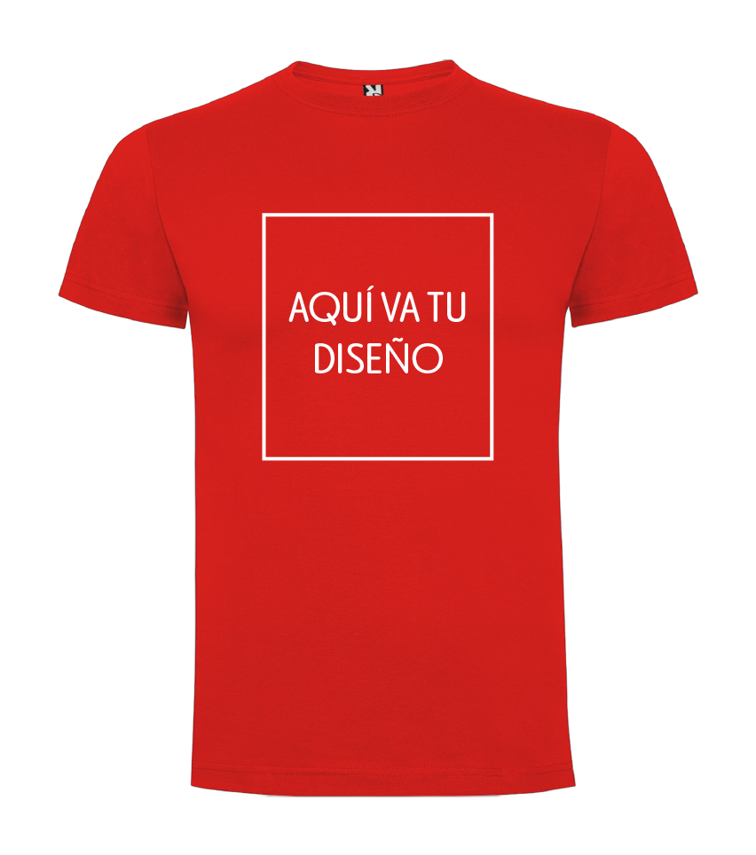 PERSONALIZA TU CAMISETA (TALLAS ADULTOS)