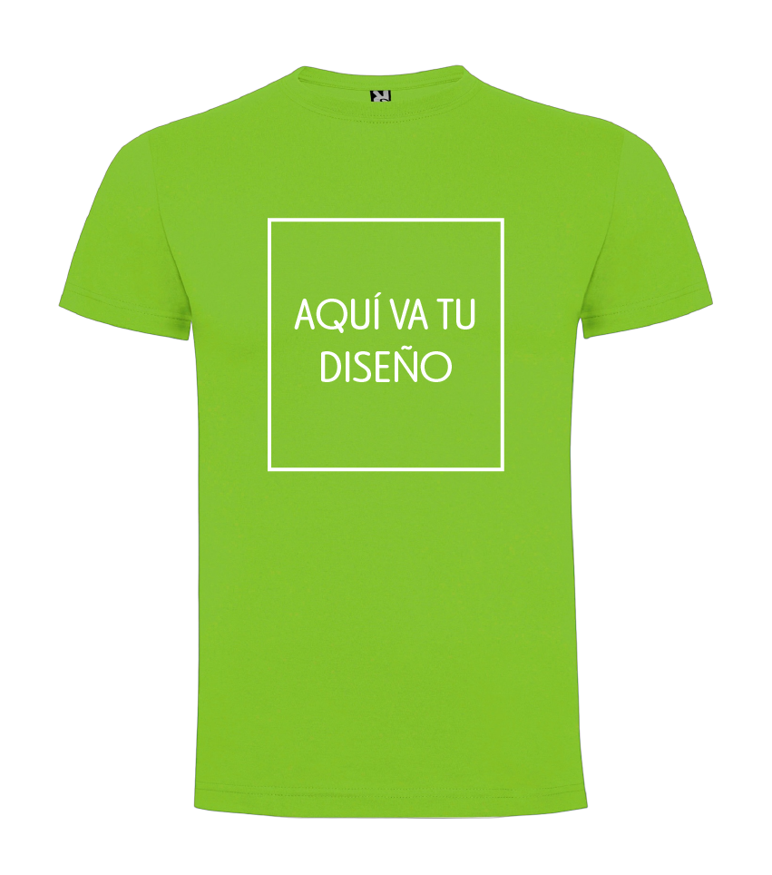 PERSONALIZA TU CAMISETA (TALLAS ADULTOS)