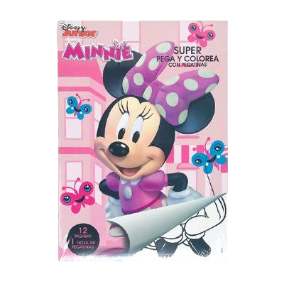 SUPER PEGA Y COLOREA MINNIE - DISNEY JUNIOR