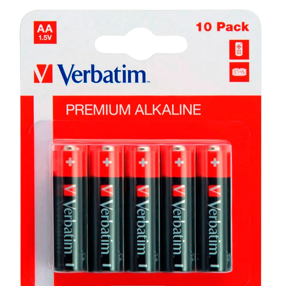 VERBATIM PILAS ALCALINAS AA - LR06 - PACK 4 UDS