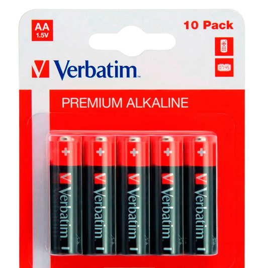 VERBATIM PILAS ALCALINAS AA - LR06 - PACK 4 UDS