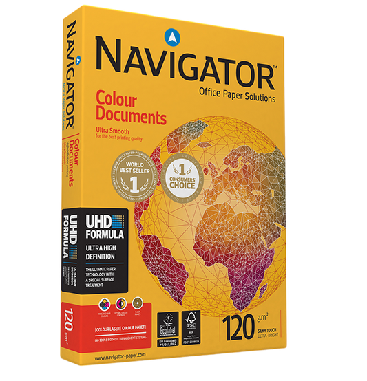 PAPEL NAVIGATOR UNIVERSAL 120 g/m² - 250 HOJAS