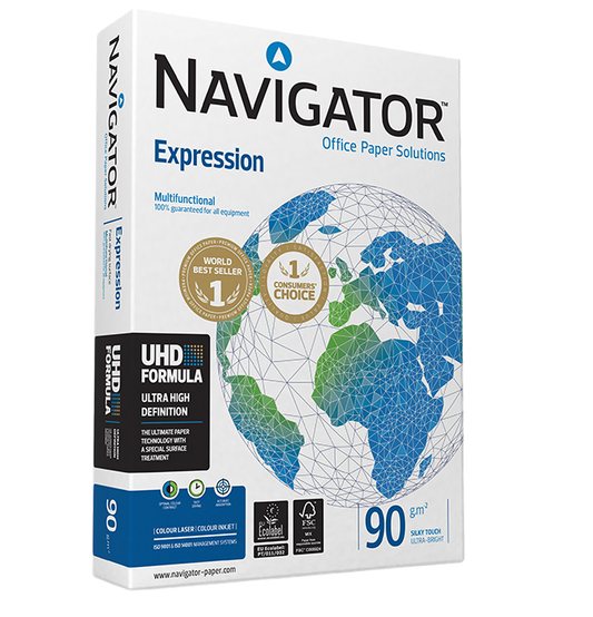 PAPEL NAVIGATOR UNIVERSAL 90 g/m² - 500 HOJAS